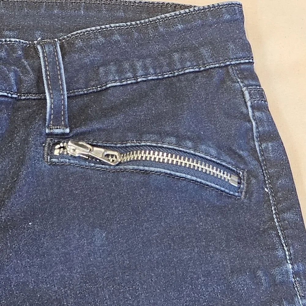 Joe's Jeans Womens Dark Wash Stretch Denim The Icon Skinny 3 Zip Pockets Size 28